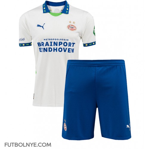 Camiseta PSV Eindhoven Tercera Equipación para niños 2024-25 manga corta (+ pantalones cortos)